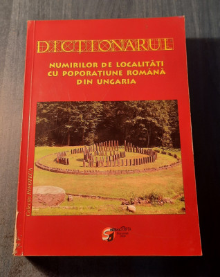 Dictionarul numirilor de localitati cu poporatiune romana din Ungaria S Moldovan foto