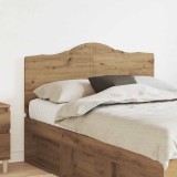 vidaXL Tăblie cap cu headboard Stejar Artizanal 120 cm Lemn compozit 888032