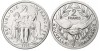 New Caledonia 2003 - 2 francs, aluminiu, UNC