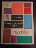 O Istorie A Literaturii Romane Vol.3 - Ion Rotaru ,545481, Minerva
