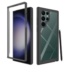 Husa 360 defencepro compatibila samsung galaxy s24 ultra, black foto