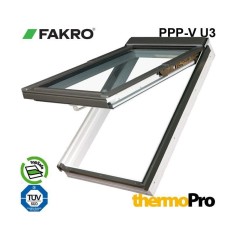 Fereastra mansarda FAKRO PPP-V U3 preSelect MAX PVC cu dublă deschidere
