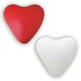 Set Baloane Latex, Inimă, 30 cm, Roșu și Alb, 10 Bucăți, Oem