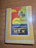 carte pentru copii - aventurile greierasului men - din anul 1964