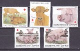 Finlanda 1998/2000 fauna animale domestice MI 1427-1429/1529-1530 MNH