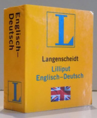 LANGENSCHEIDT LILLIPUT ENGLISH - DEUTSCH , 2009 foto