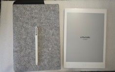Tabletă Digitală reMarkable 1 &ndash; Ecran 10.3" E-Ink, include Marker (PEN) și Husă