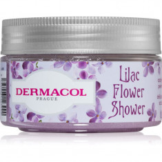 Dermacol Flower Care Lilac exfoliant de corp cu zahăr 200 g