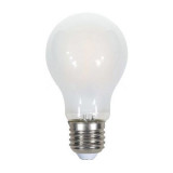 Cumpara ieftin Bec LED E27 5W cu filament alb rece V-TAC, A60 6400K sticla mata, Becuri LED