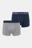 Levi&#039;s boxeri 2-pack culoarea bleumarin, 37149-1112