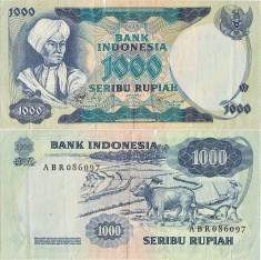 1975 , 1,000 rupiah ( P-113a ) - Indonezia foto