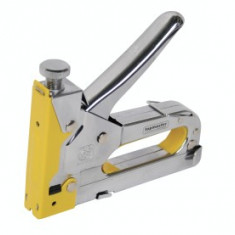 Capsator manual 4 14 mm heavy duty pentru capse si cuie Topmaster Profesional