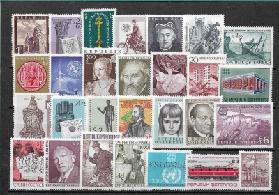 C5481 - lot Austria timbre nestampilate MNH foto