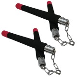 Set doua nunceaguri DEPOX&reg;, Training Ground, burete, de antrenament, 30 cm, negru