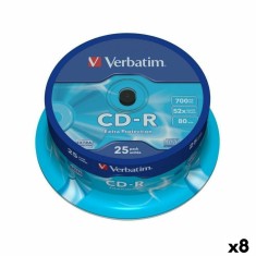 CD-R Verbatim Extra Protection 700 MB 52x 25 Piese (8 Unități)