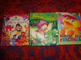 Alba-ca-Zapada +Ratusca cea urata + Ratusca cea fricosa ( 3 carti cu puzzle / pret pentru toate cele 3 carti )