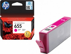 Cartus Original Hp 655 Magenta foto