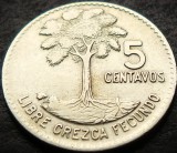 Cumpara ieftin Moneda exotica 5 CENTAVOS - GUATEMALA, anul 1967 *cod 5240