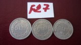 5 LEI 1948, 1949, 1950. LOT (F27)***