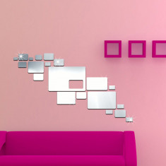 Set Stickere Acril Decorative, Aspect Geometric foto