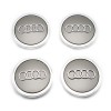 Set 4 Capacele Roti 69mm Audi Jante Aliaj A3 A4 A6 A8 TT Cromate