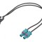 Adaptor Antenă Fakra x2 la ISO Unghi