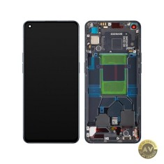 Display cu Touchscreen Oppo Reno6 5G cu Rama Negru (Stellar Black) Service Pack 4907749