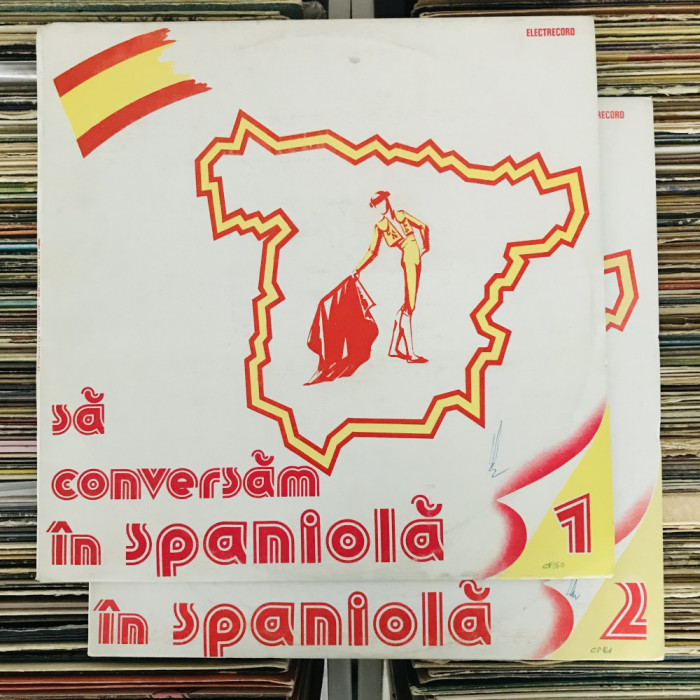 Disc Vinil Dublu LP SĂ CONVERSĂM &Icirc;N SPANIOLĂ - Curs Educație Limbi Străine, NOI