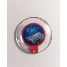Disney Infinity 1.0 Power disc - CHROME armor shield