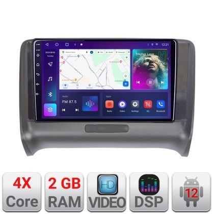 Navigatie Audi TT 2004-2011 Quad Core A-078 2+32 GB Android Waze USB Navigatie Internet Youtube Radio CarStore Technology