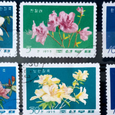 Korea 1975 flori plante serie 6v. Stampilata