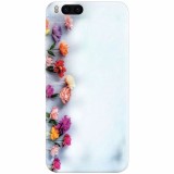 Husa silicon pentru Xiaomi Mi Note 3, Flowers