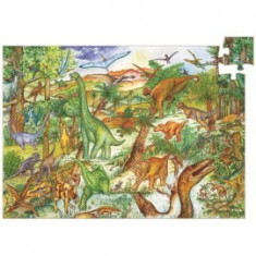 Puzzle observație Djeco Dinozauri