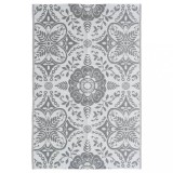vidaXL Covor de exterior, ARAKIL gri deschis, 190x290 cm, PP