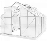 Seră din policarbonat 250 x 310 x 124/205 cm
