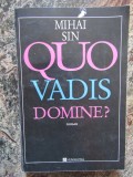 QUO VADIS DOMINE?-MIHAI SIN