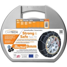 Cartech Strong and Safe Nr 130 Lanturi Antiderapante Grosime 9mm 2buc
