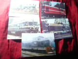 5 Ilustrate Romania : CFR - Locomotive, Necirculata, Printata