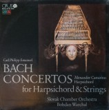 Carl Philipp Emanuel Bach - Concertos For Harpsichord and Strings. Slovak