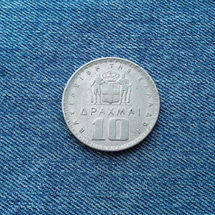 10 Drahme 1959 Grecia