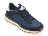 Cumpara ieftin Pantofi sport JEEP barbati albastri, piele ecologica, casual, confortabili, material textil respirabil, talpa termoplastic, JEEP 61020