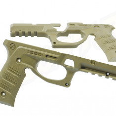 SISTEM GRIP PLUS RAIL PENTRU BERETTA 92/M9 - TAN