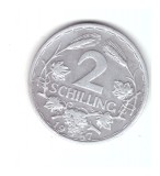 Moneda Austria 2 schilling 1947, stare buna, curata