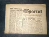 ZIARUL SPORTUL 9 OCTOMBRIE 1982 ETAPA