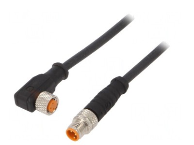 Cablu de Conectare M8 1m IP67 foto