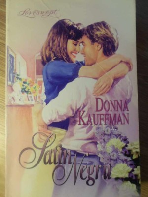 SATIN NEGRU-DONNA KAUFFMAN-232773 foto