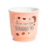 Cumpara ieftin Pahar portelan multicolor pentru cafea Coffee III &Oslash; 6 cm x 6 H, 90 ml