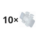 Set 10 clipsuri ornament Mercedes Clasa C (W202), Clasa C (W203) 05.00-03.07, Clasa C Sportcoupe (Cl203), Clasa E (W210), Clasa E (W211) 03.02-06.06,, Rapid