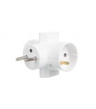 Conector AC supply splitter Layout 2P 2P+PE white TIMEX-ELEKTRO R-46, TIMEX ELEKTRO