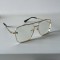 Ochelari Andrew Tate Style - Rama aurie Lentile transparente